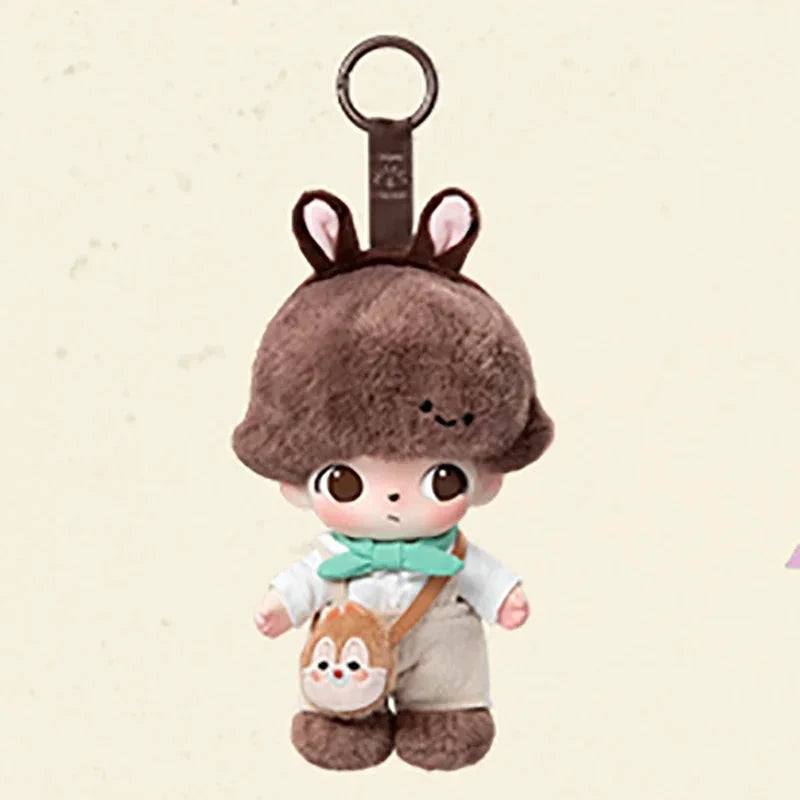 POP MART DIMOO WORLD x DISNEY Serie – Vinyl-Plüsch-Schlüsselanhänger in Überraschungsboxen, Kawaii-Anime-Figur, Überraschungskiste