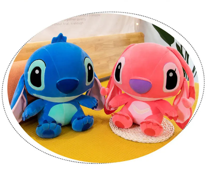 MINISO Peluche Géante Lilo & Stitch – Modèles Couple 60 cm