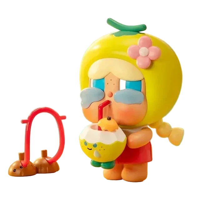 POP MART Crybaby Popbean Coconut King & Coconut Green Hängekarte