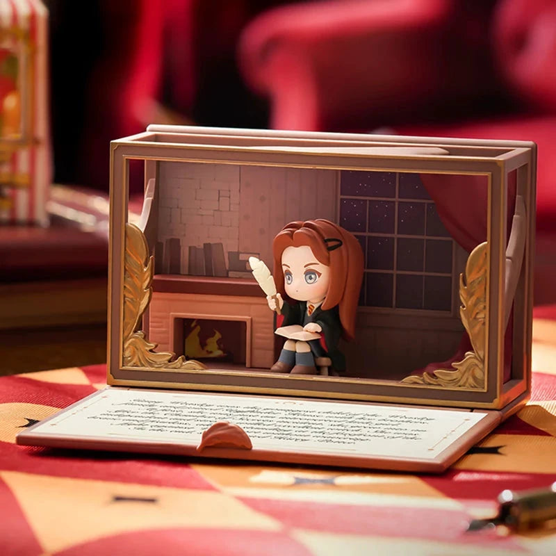 POPMART Harry Potter Hogwarts Biographical Series Blind Box Guess Bag Original Toys Cute Doll Anime Figure Ornaments Gift