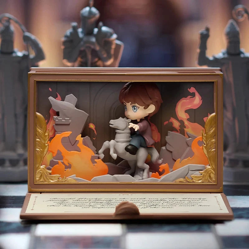 POPMART Harry Potter Hogwarts Biographical Series Blind Box Guess Bag Original Toys Cute Doll Anime Figure Ornaments Gift