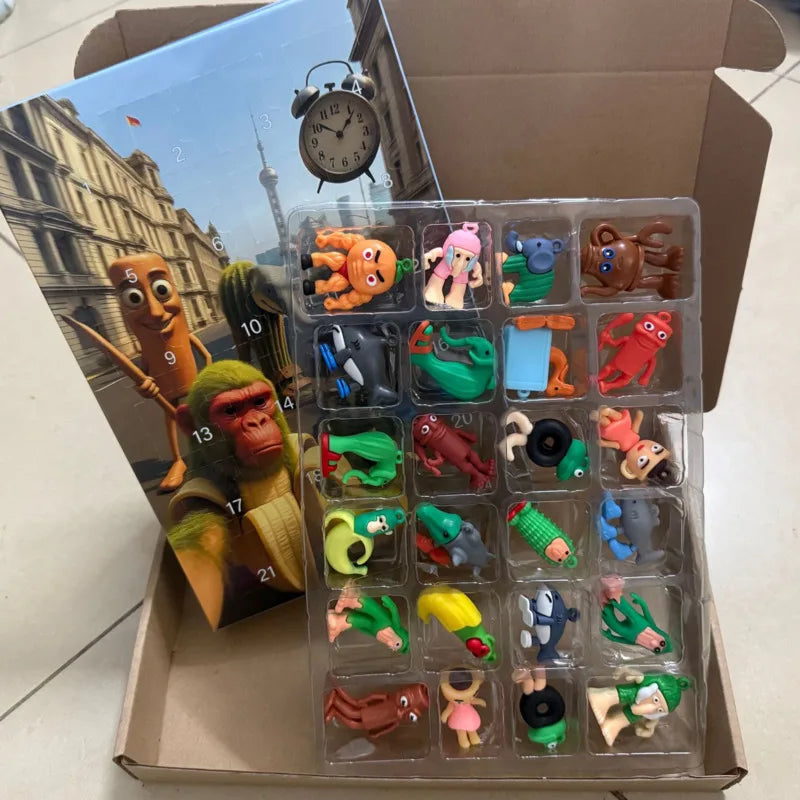 Brainrot Italien Calendrier Avent Acryliques Figurines Exclu by Mon Labubu