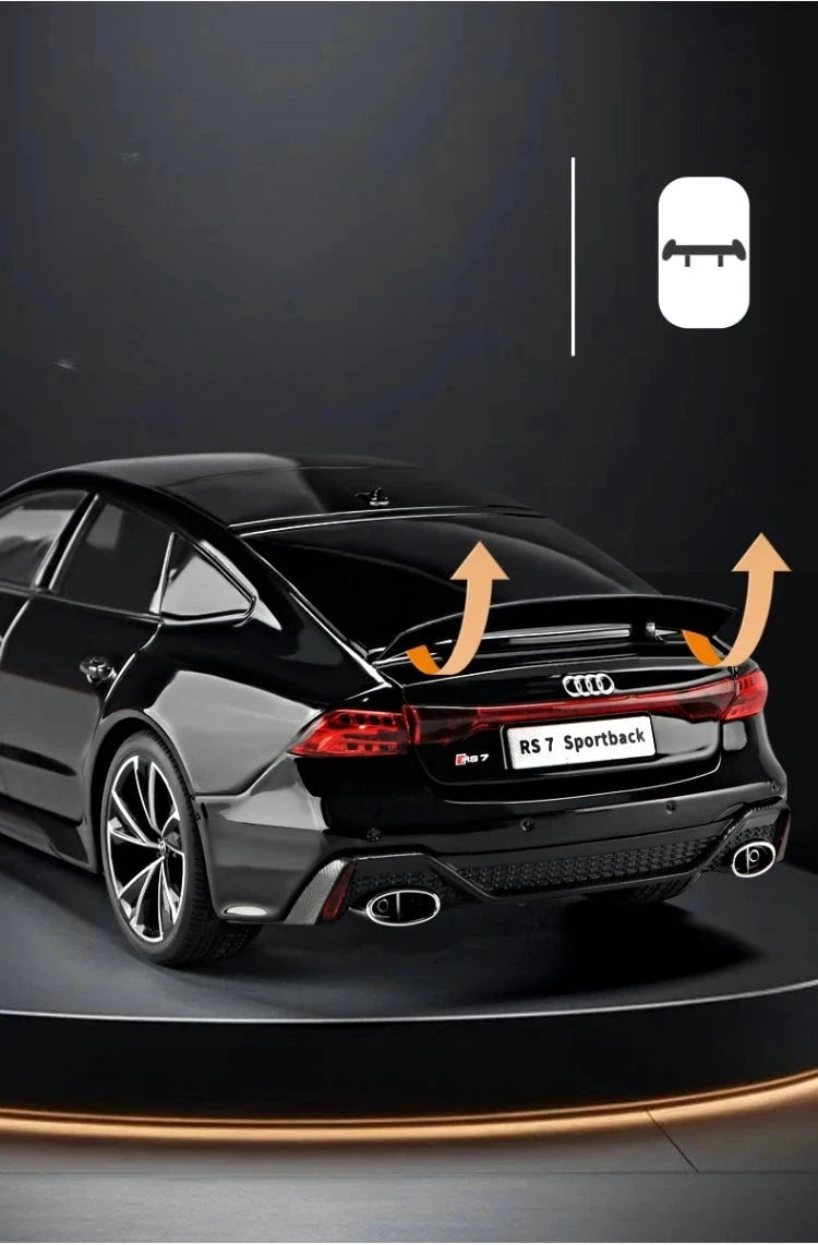 WELLY Audi RS7 Sportback 1:18 – Modèle de voiture en alliage
