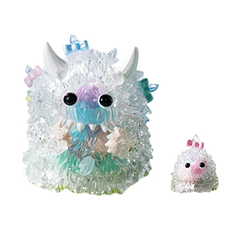 POPMART INSTINCTOY monstre moelleux vie joyeuse boîte aveugle jouets boîte mystère Mistery Caixa figurine Surpresa…