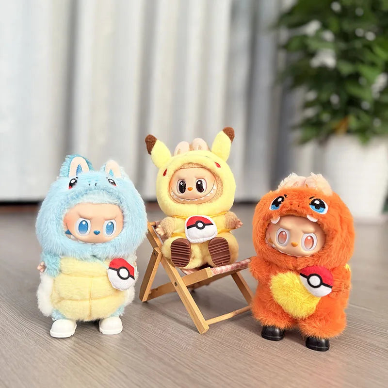 Labubu Kostümset, vier Stile, Pikachu-Maßstab 1 von 12