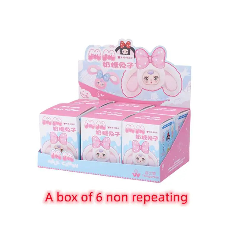 MM Milk Candy Second Generation Doll Toy Keychain Blind Box, Cute Desktop Decoration, Sweet and Cute, A Birthday Present.