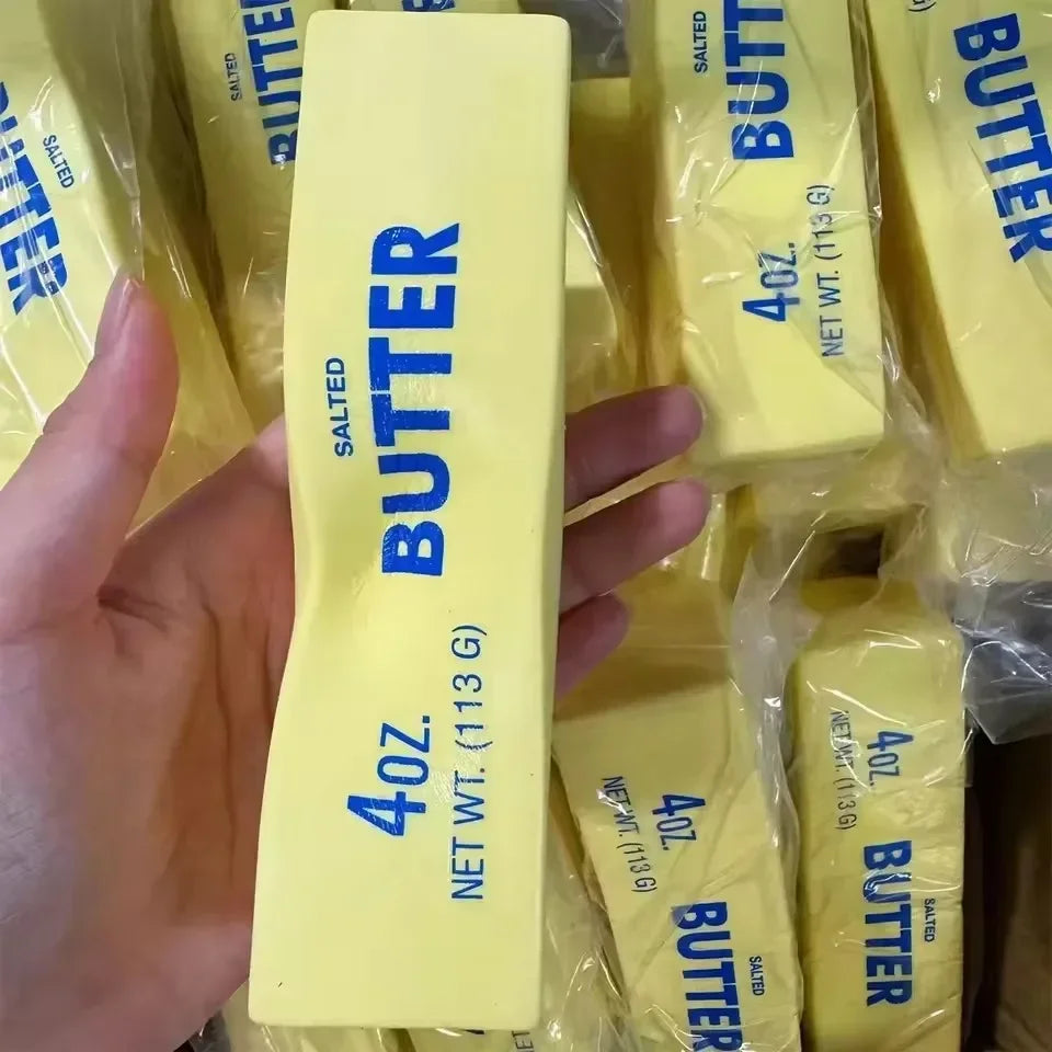 Fidget Toy Butterstick – Käse-Form Anti-Stress