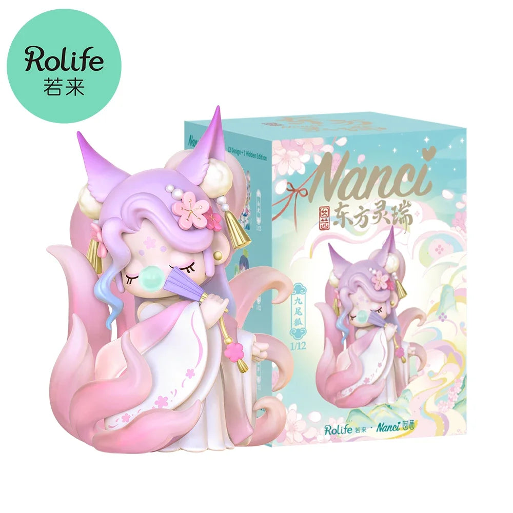 Robotime Rolife Nanci auspiieux esprit oriental bête boîte aveugle figurines d'action poupée jouets boîte Surprise…