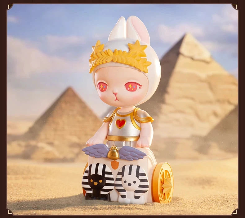 POP MART Mysteriöse Hasen-Tarot-Serie Blindbox Überraschungsbox Guess Bag Spielzeug Niedliche Puppe Anime Figur Schreibtischdekoration Kollektion