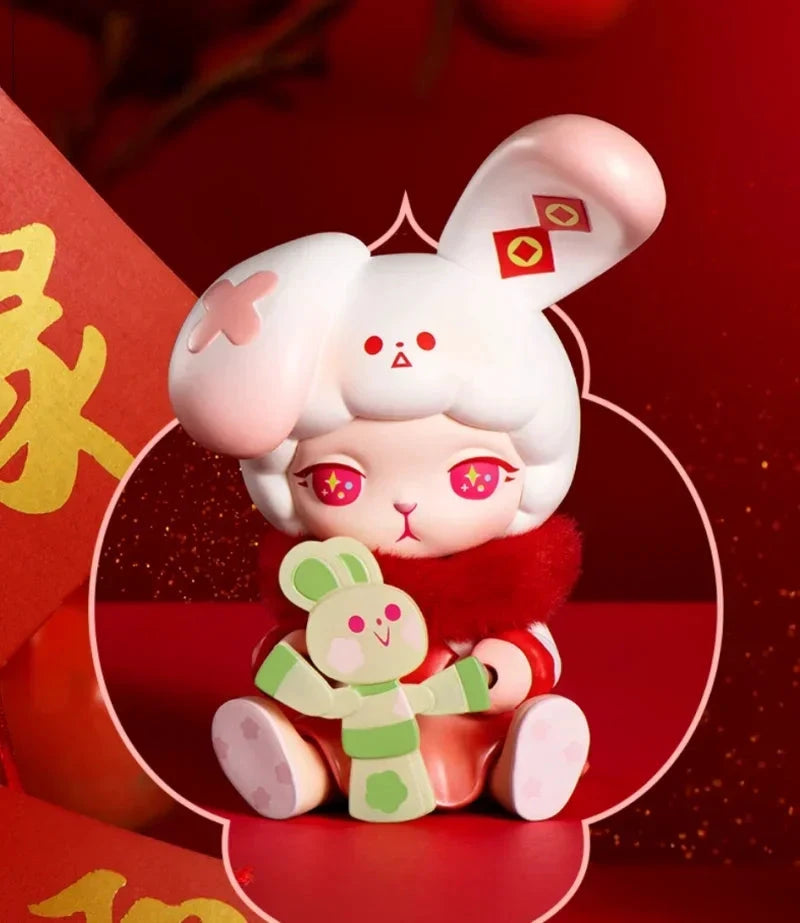 POP MART Drei, Zwei, Eins! Frohes Chinesisches Neujahr – Blindbox-PVC-Figur
