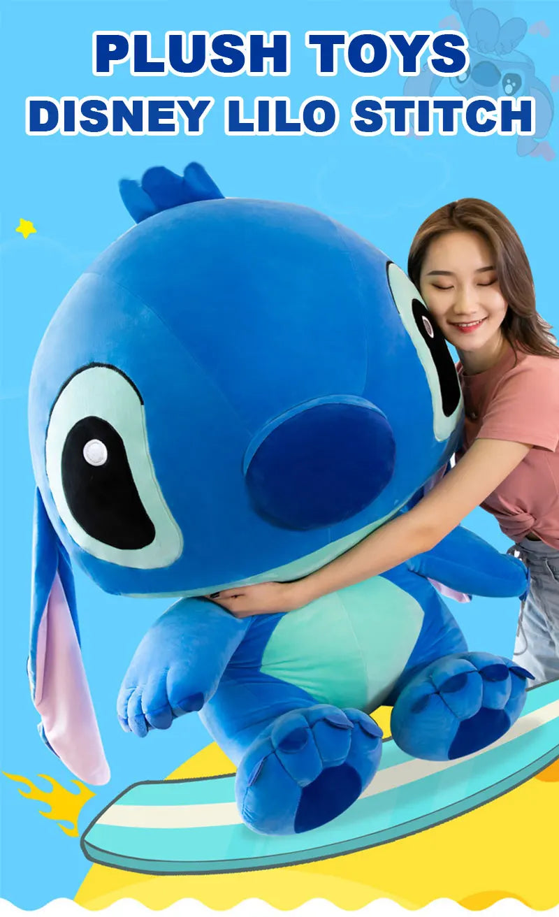 MINISO Peluche Géante Lilo et Stitch Couple 60 Cm Collection Ultra Douce Édition Limitée by Mon Labubu