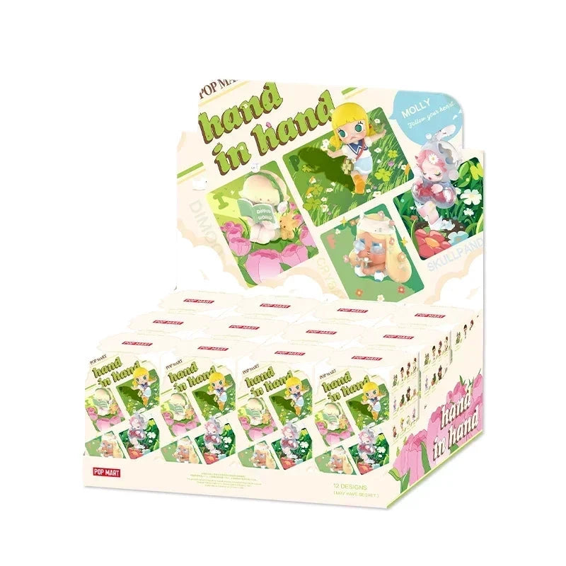 Pop Mart Figurine Main Dans La Main Boîte Aveugle PVC Kawaii