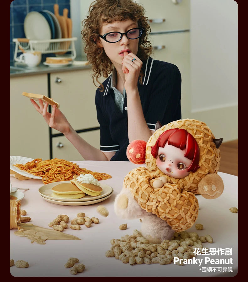 POPMART SKULLPANDA YOU FOUND ME série boîte aveugle devinez sac décoration de bureau modèle mignon cadeau fille sac aveugle jouets Figure d'anime