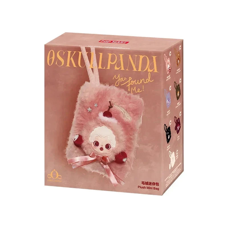 POP MART SkullPanda Mini-Tasche Blindbox PVC Du hast mich gefunden