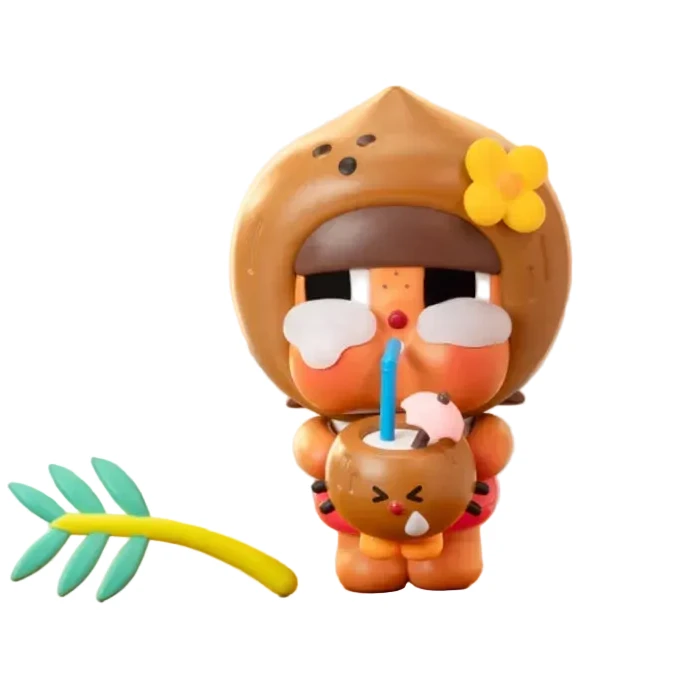 POP MART Crybaby Popbean Coconut King & Coconut Green Hängekarte