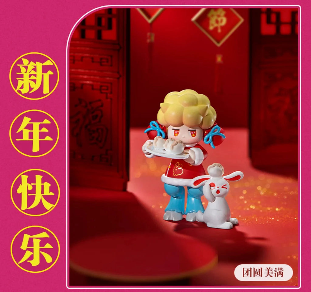 POP MART Trois, Deux, Un! Bonne Année Chinoise – Blind Box Figurine PVC