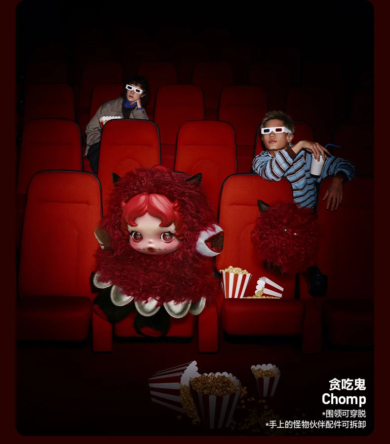 POPMART SKULLPANDA YOU FOUND ME série boîte aveugle devinez sac décoration de bureau modèle mignon cadeau fille sac aveugle jouets Figure d'anime