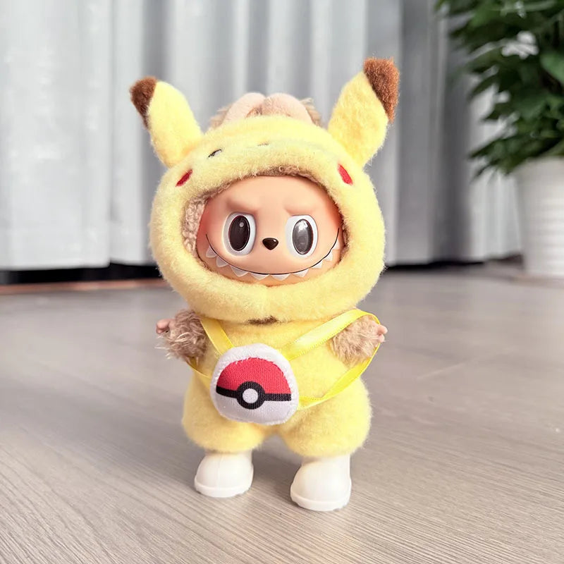 Labubu Kostümset, vier Stile, Pikachu-Maßstab 1 von 12