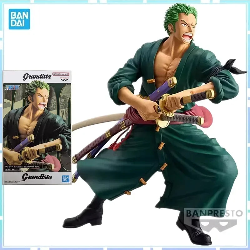 Bandai Banpresto Grandista Roronoa Zoro Figurine PVC 22 Cm