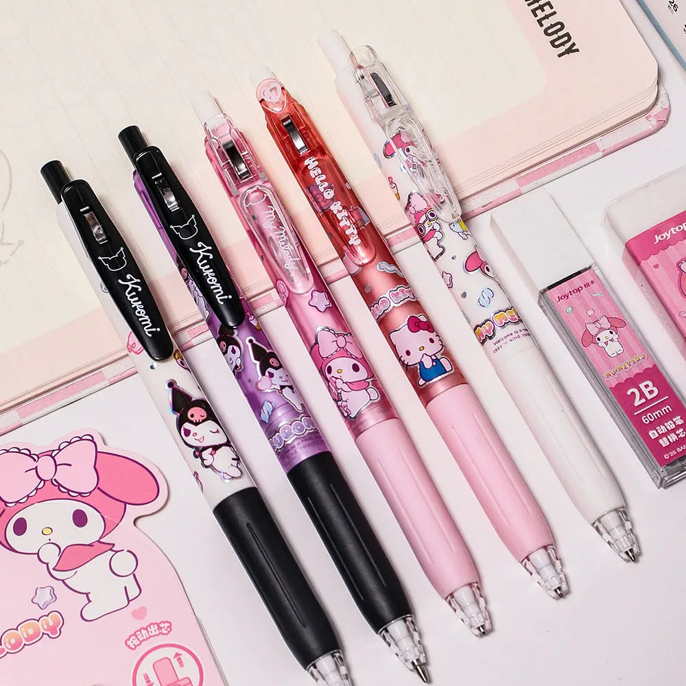 Druckbleistift Kuromi Melody – Kawaii Schreibwaren-Set