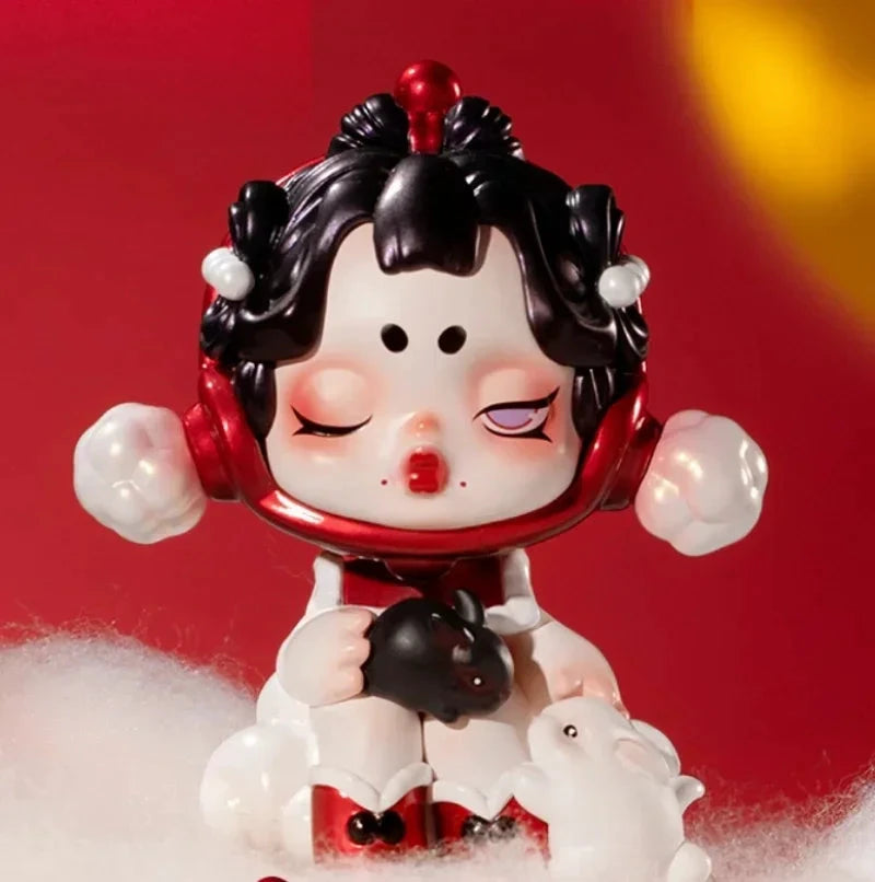 POP MART Drei, Zwei, Eins! Frohes Chinesisches Neujahr – Blindbox-PVC-Figur