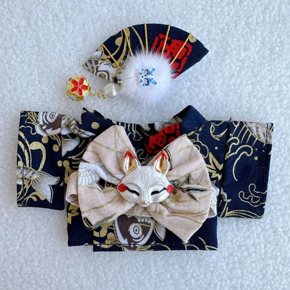 Costume Kimono Japonais pour Labubu  15-17 cm