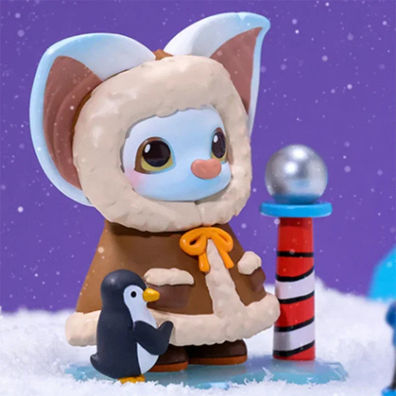 POP MART Yoki voyage autour du mot série boîte aveugle jouets Kawaii Anime figurine Surprise boîte mystère poupées…