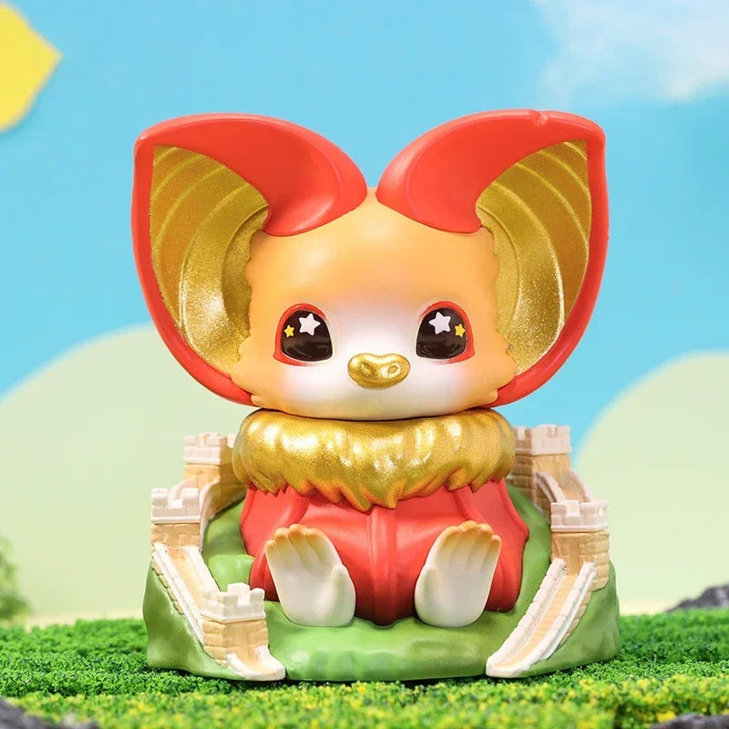POP MART Yoki voyage autour du mot série boîte aveugle jouets Kawaii Anime figurine Surprise boîte mystère poupées…