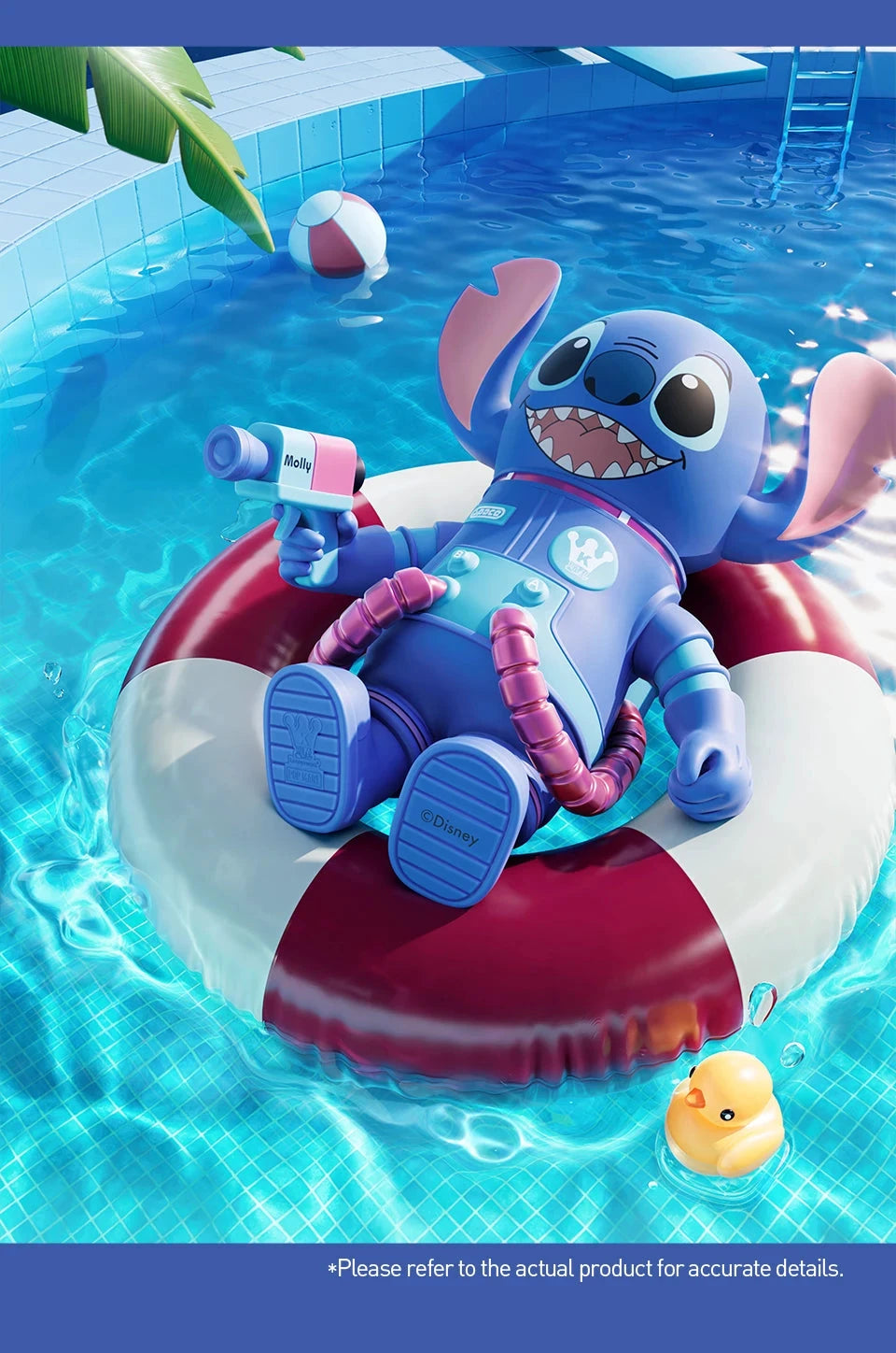 POP MART MEGA SPACE MOLLY 400% Stitch Serie Überraschungsbox Original Blind Box Guess Toys Beutel Ornament Figuren Heim- und Bürodekoration