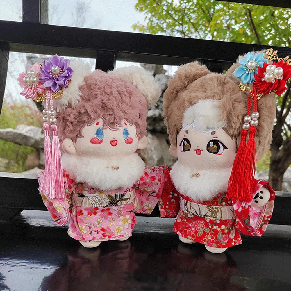 Costume Kimono Japonais pour Labubu  15-17 cm