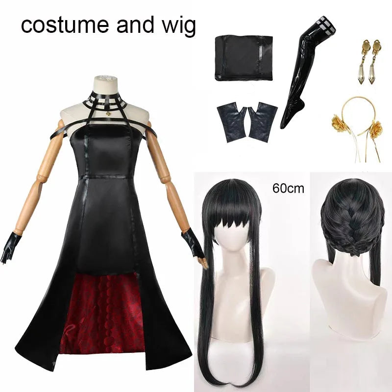 Yor Forger Cosplay-Kostüm – Spy x Family – Komplettes Set