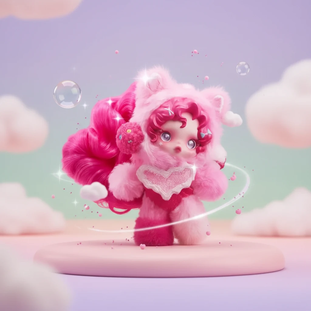 POP MART – Skullpanda x My Little Pony Série Blind Box