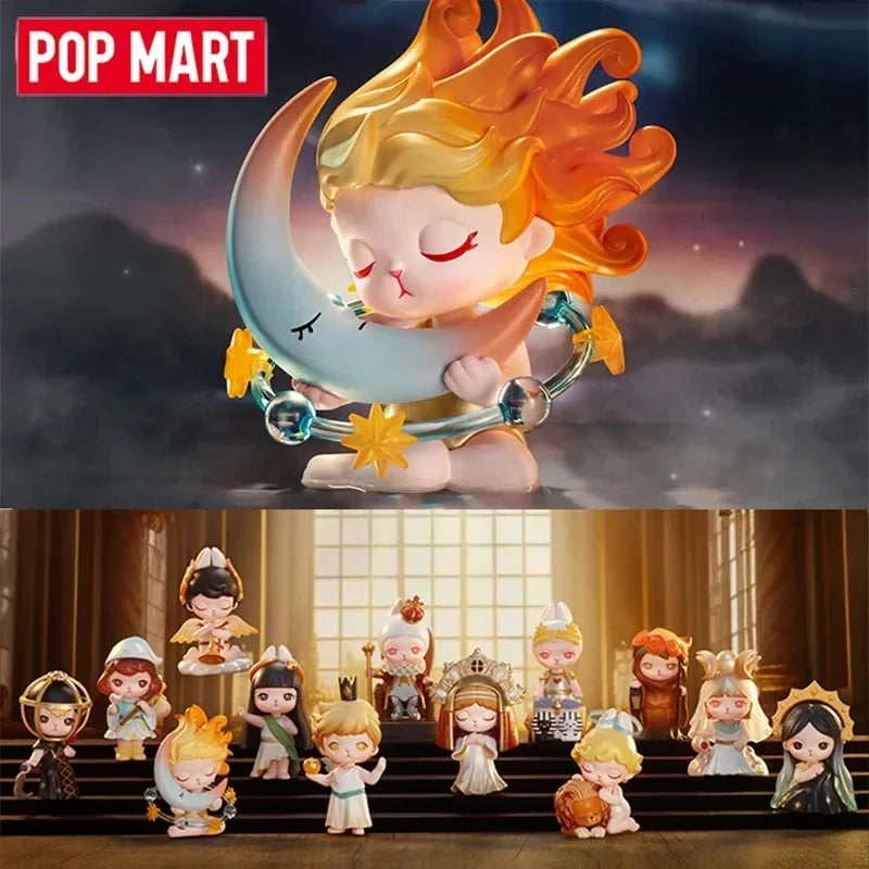 POP MART Mysteriöse Hasen-Tarot-Serie Blindbox Überraschungsbox Guess Bag Spielzeug Niedliche Puppe Anime Figur Schreibtischdekoration Kollektion