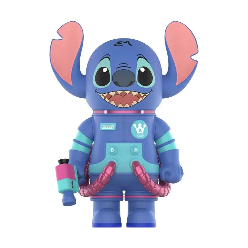 POP MART MEGA SPACE MOLLY 400% Stitch Serie Überraschungsbox Original Blind Box Guess Toys Beutel Ornament Figuren Heim- und Bürodekoration