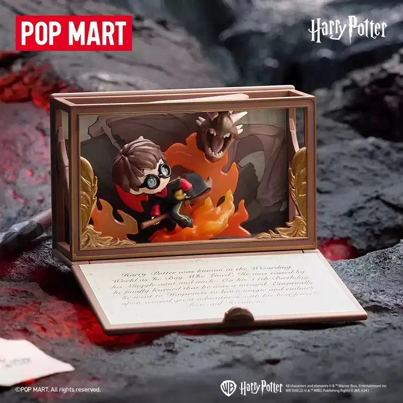 Pop Mart Harry Potter Poudlard Figurine PVC Boîte Mystère