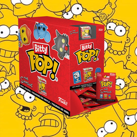 Funko Pop Animation et dessins animés Mystère Bitty Pop! Figurines périphériques Simpsons, jouets pour garçons, cadeau, ornements de collection