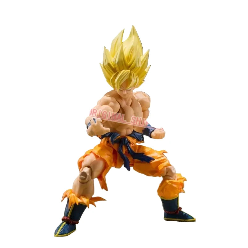 Bandai Figurine Articulée Son Goku Super Saiyan SHFiguarts Édition Collector Limitée by Bandai