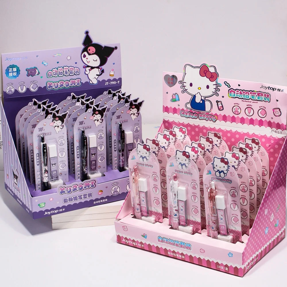Druckbleistift Kuromi Melody – Kawaii Schreibwaren-Set