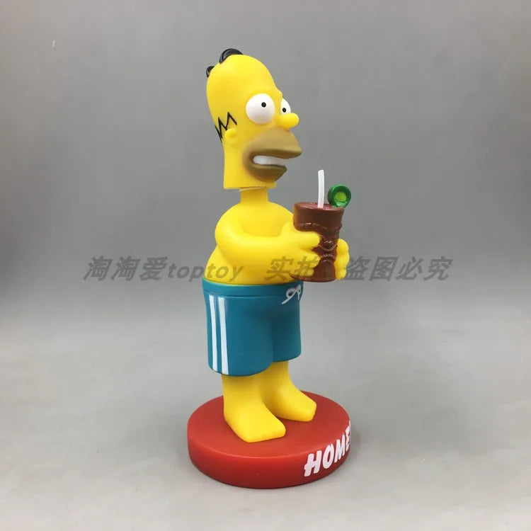 Les Simpsonas Marge zones er Musée Butter Willite Baret Sidesh240Ornaments, Accessoires de jeu de simulation, Jouet de collection pour enfants