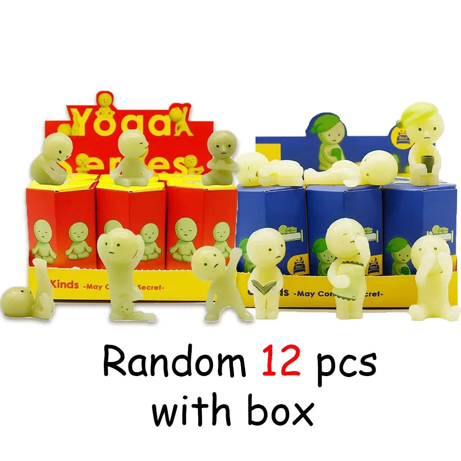 Smiski Figurine De Collection Lumineuse Blind Box Edition Limitee Pour Fans De Figurines Japonaises by Mon Labubu