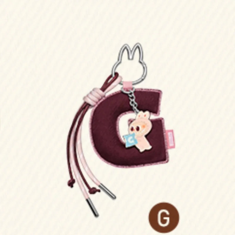 POPMART les monstres broche pour amour série lettre pendentif boîte aveugle devinez sac boîte mystère jouets poupée Anime Figure ornements cadeau