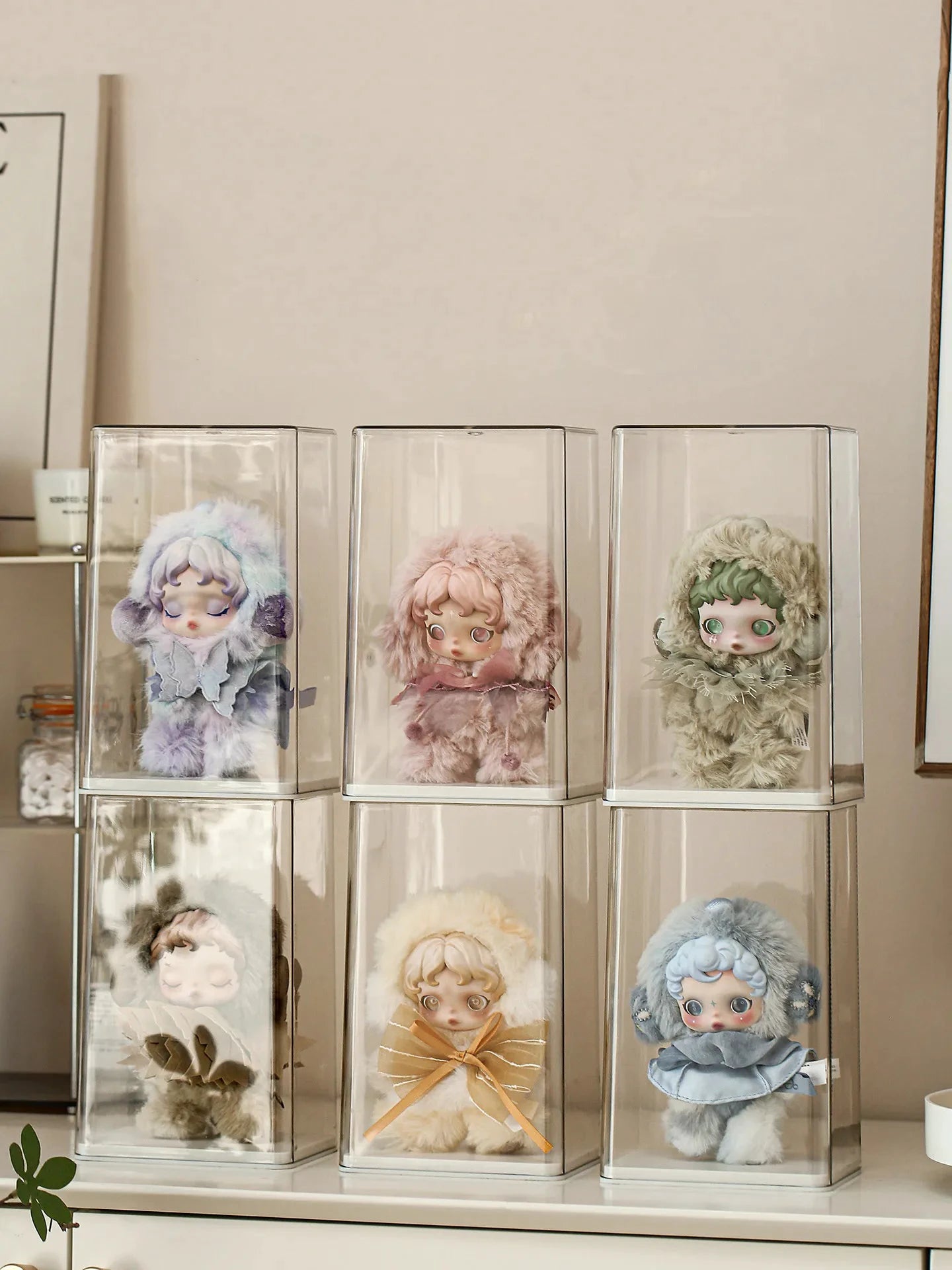 Vitrine Acrylique Transparente Anti Poussière