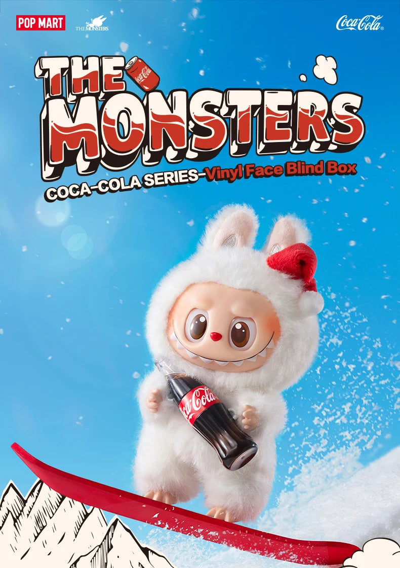 POP MART - Labubu Coca Cola Porte-clé Peluche Blind Box (au choix ou aléatoire)