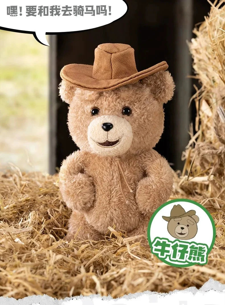 MINISO Peluche Ted2 Édition Boîte Mystère Velours Édition Limitée Pour Collectionneurs by Mon Labubu