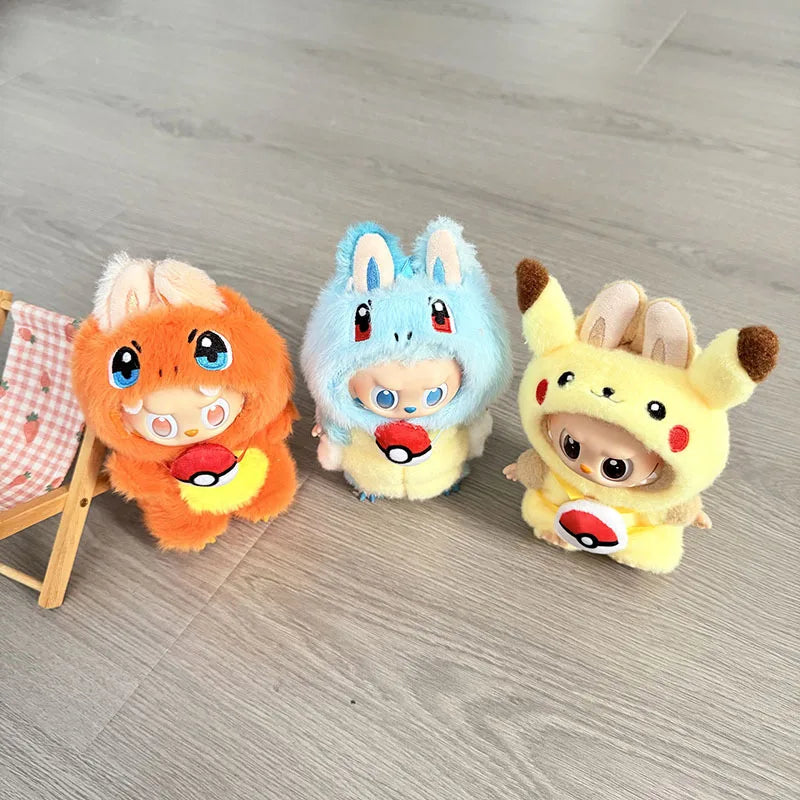 Labubu Kostümset, vier Stile, Pikachu-Maßstab 1 von 12