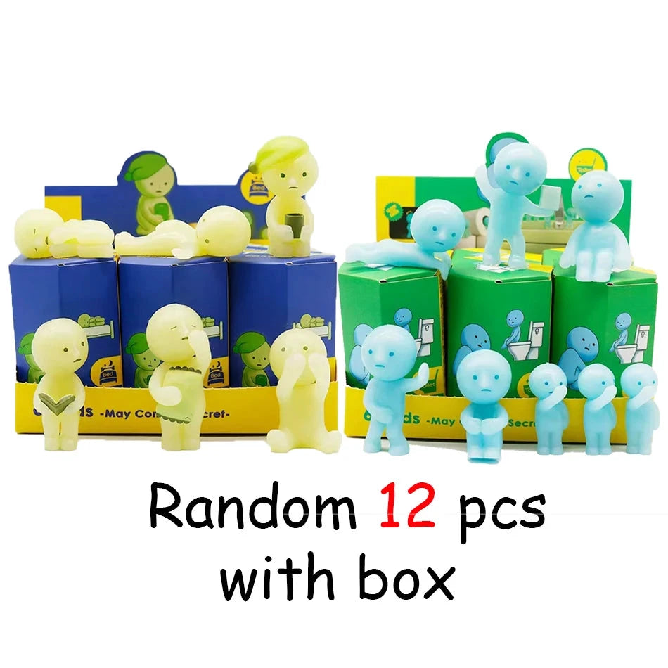 Smiski Figurine De Collection Lumineuse Blind Box Edition Limitee Pour Fans De Figurines Japonaises by Mon Labubu