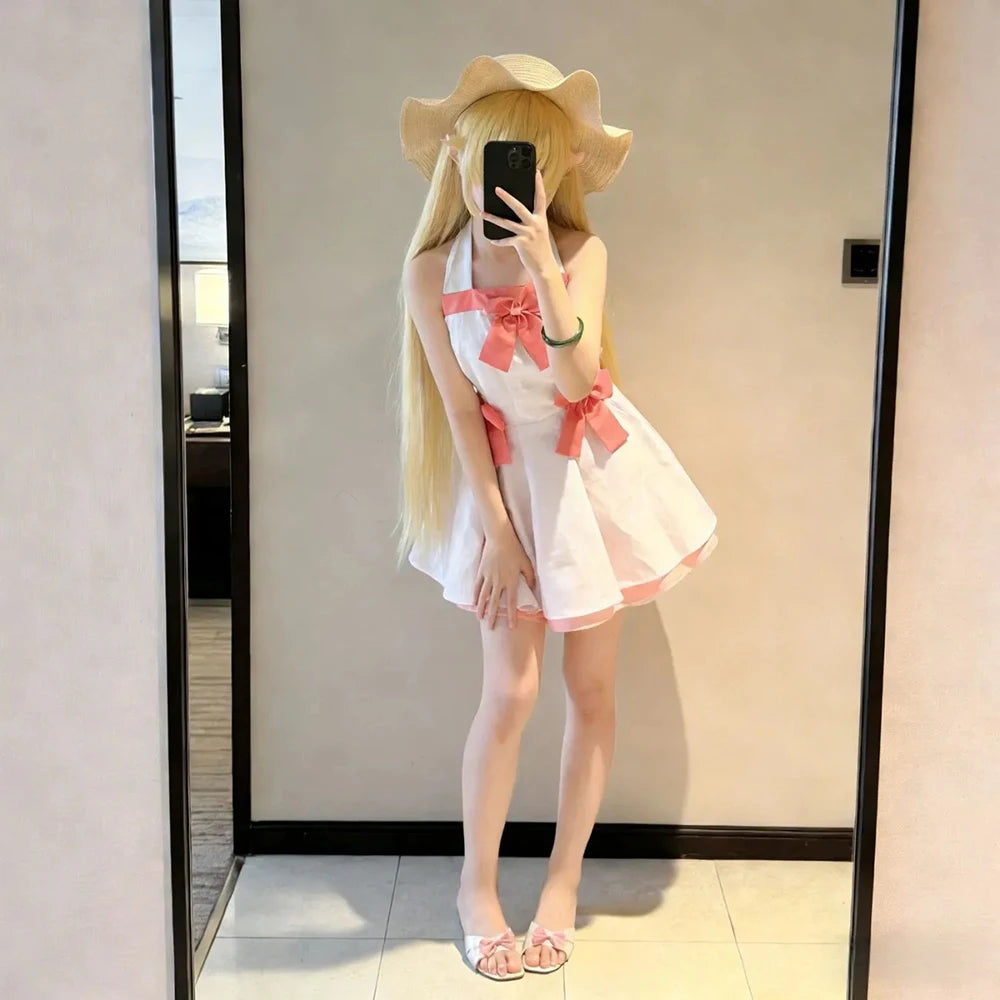 Mon Bubu Kawaii – Oshino Shinobu Cosplay Dress – Damen Kostümkleid