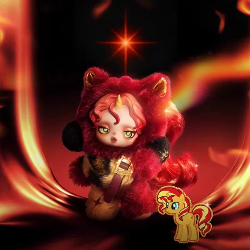 POP MART – Skullpanda x My Little Pony Série Blind Box