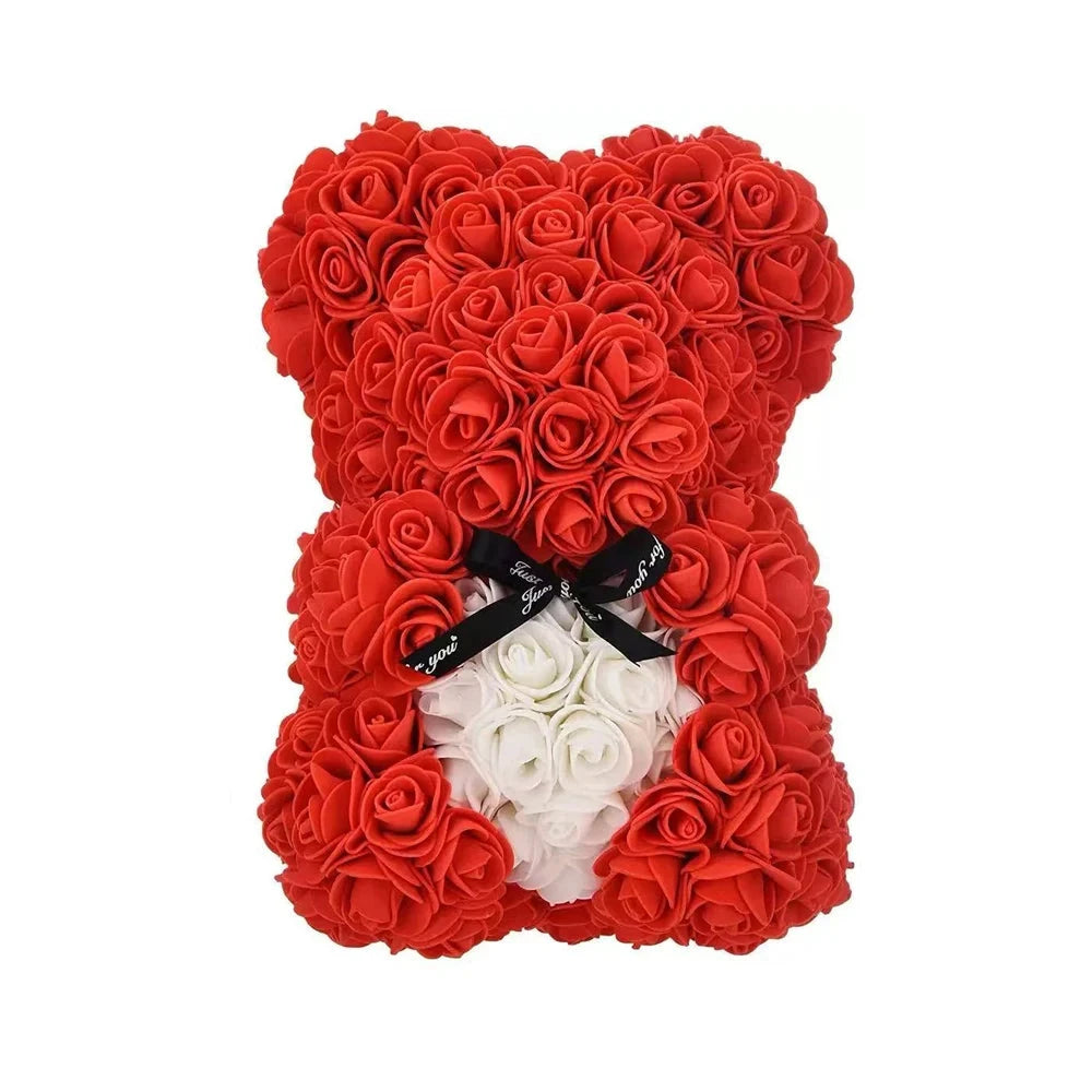 Rose Bear – Artificial Foam Rose Bear
