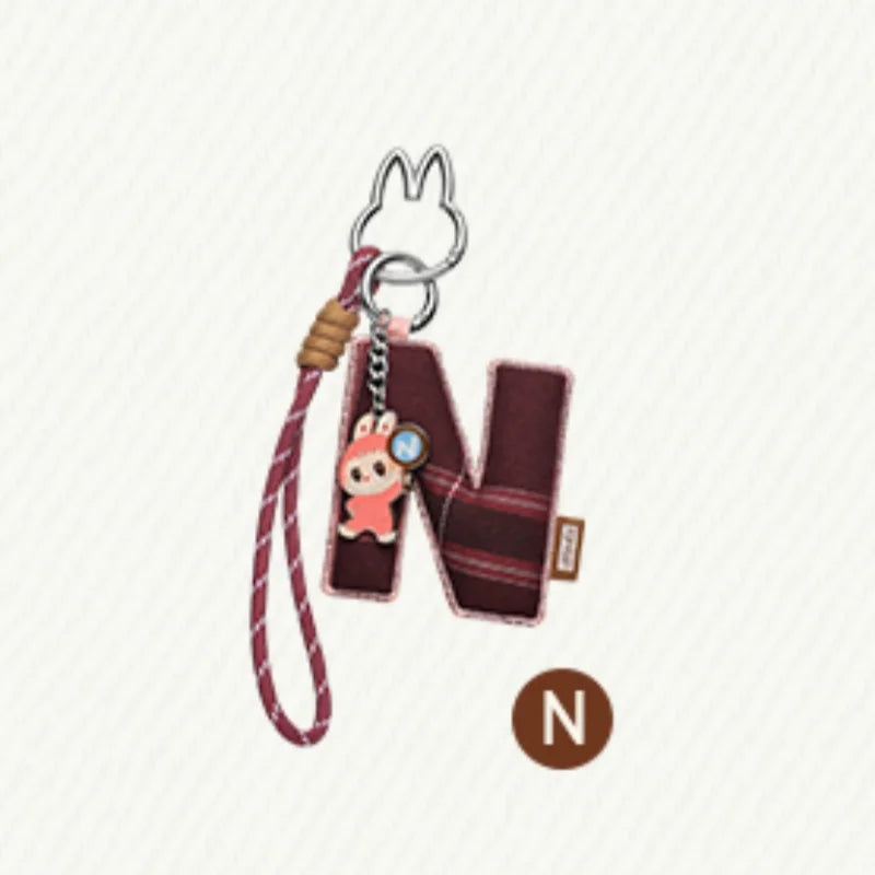 POPMART les monstres broche pour amour série lettre pendentif boîte aveugle devinez sac boîte mystère jouets poupée Anime Figure ornements cadeau